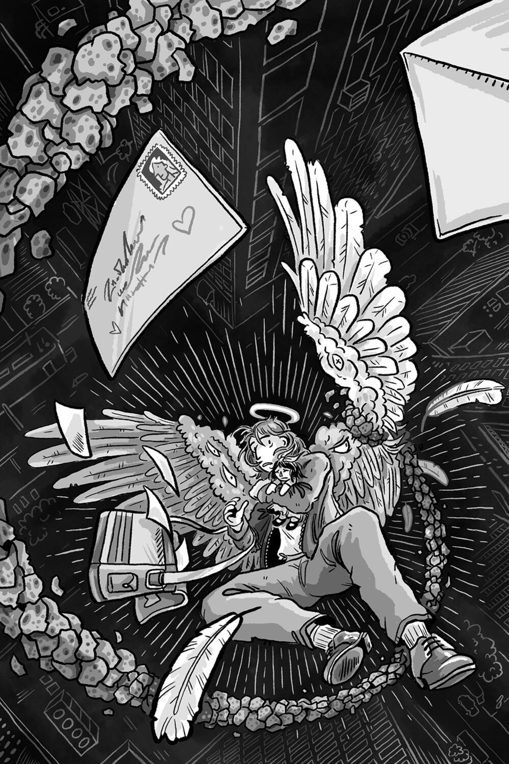 "Delayed Delivery", Digital, 2024. Personal project.